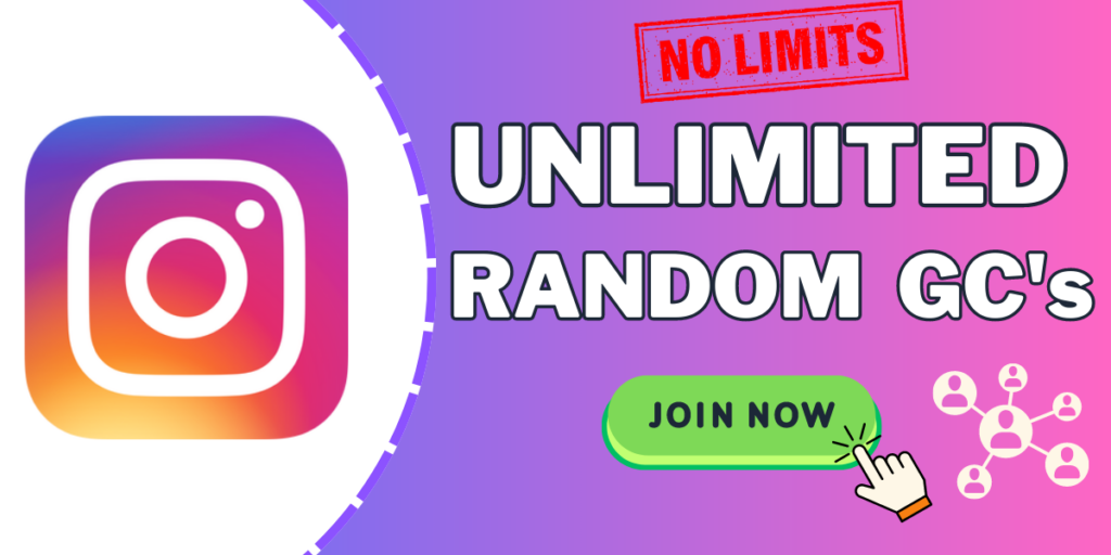 Instagram Random GC Links