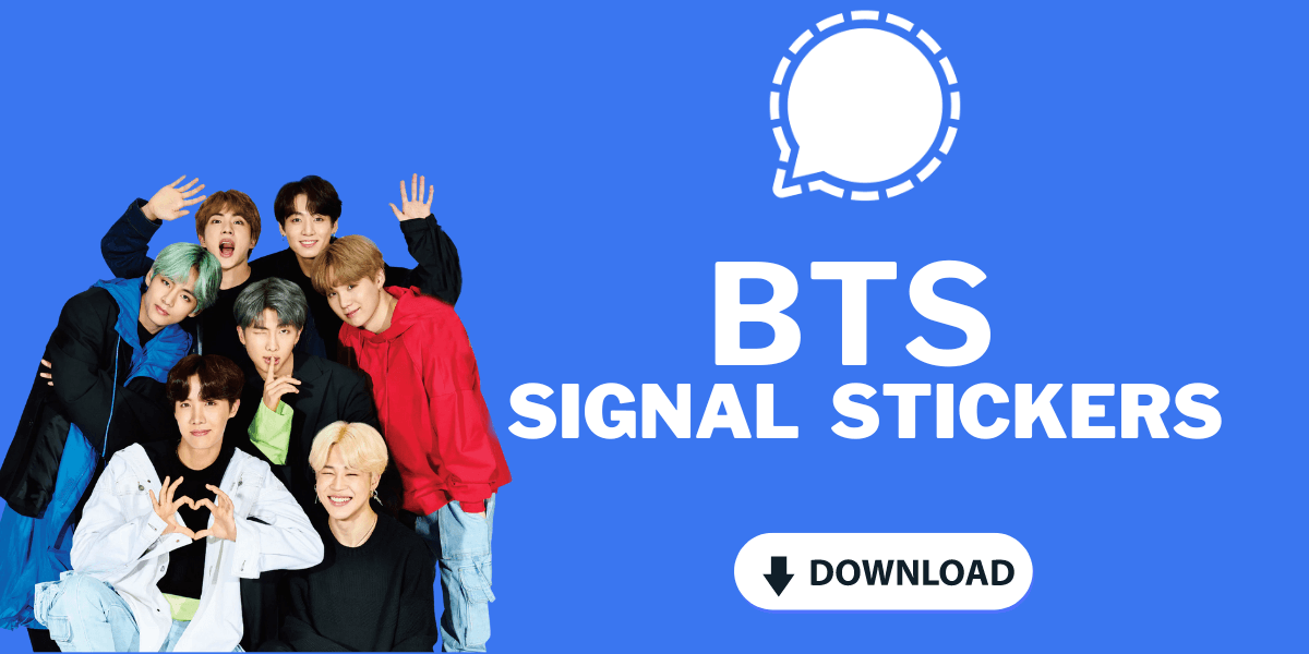 BTS Signal Stickers