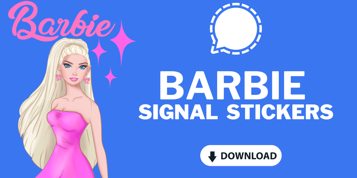 Barbie Signal Stickers