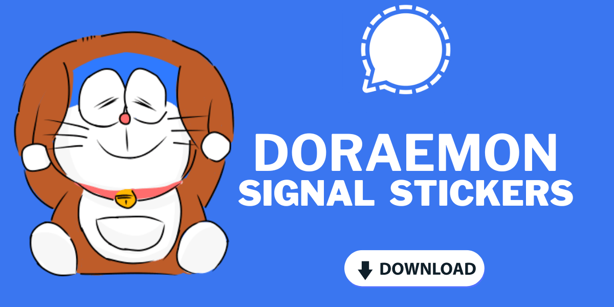 Doraemon Signal Stickers