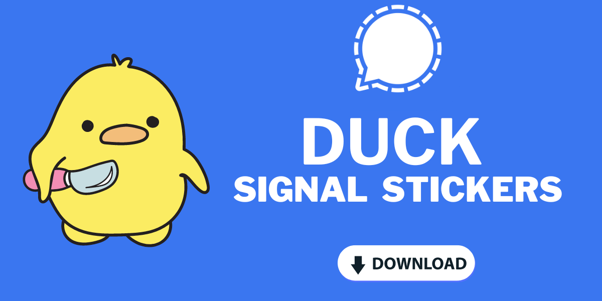 Duck Signal Stickers