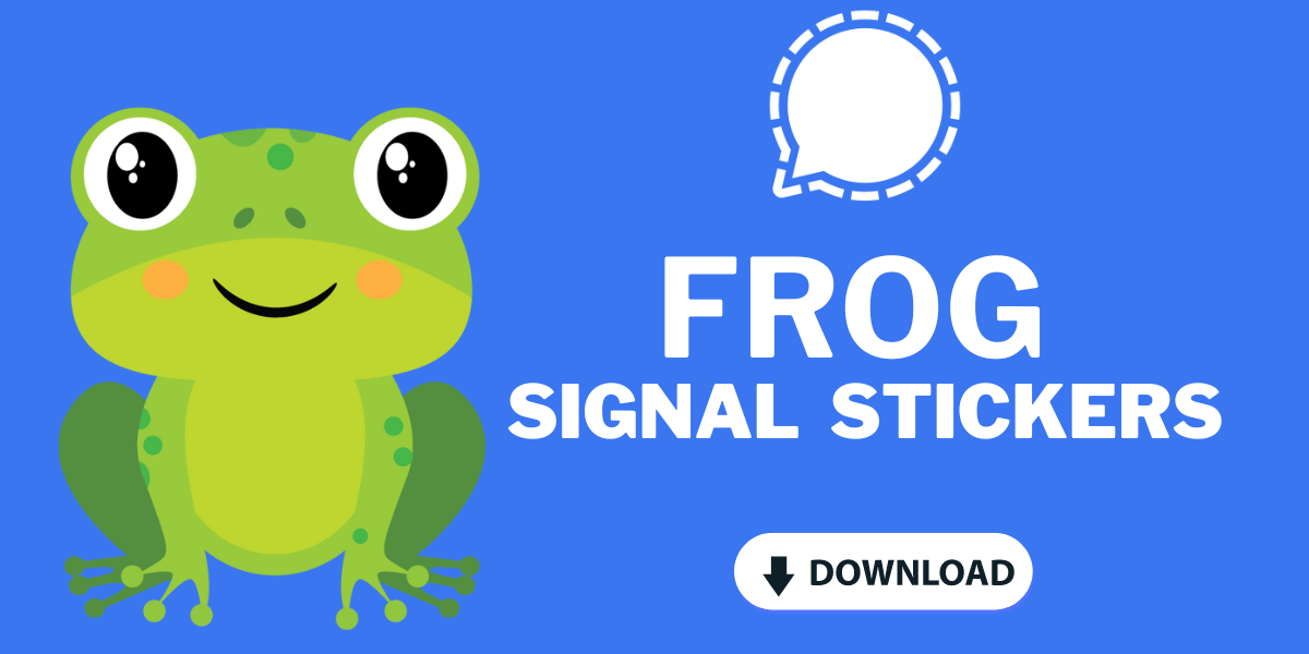Frog Signal Stickers