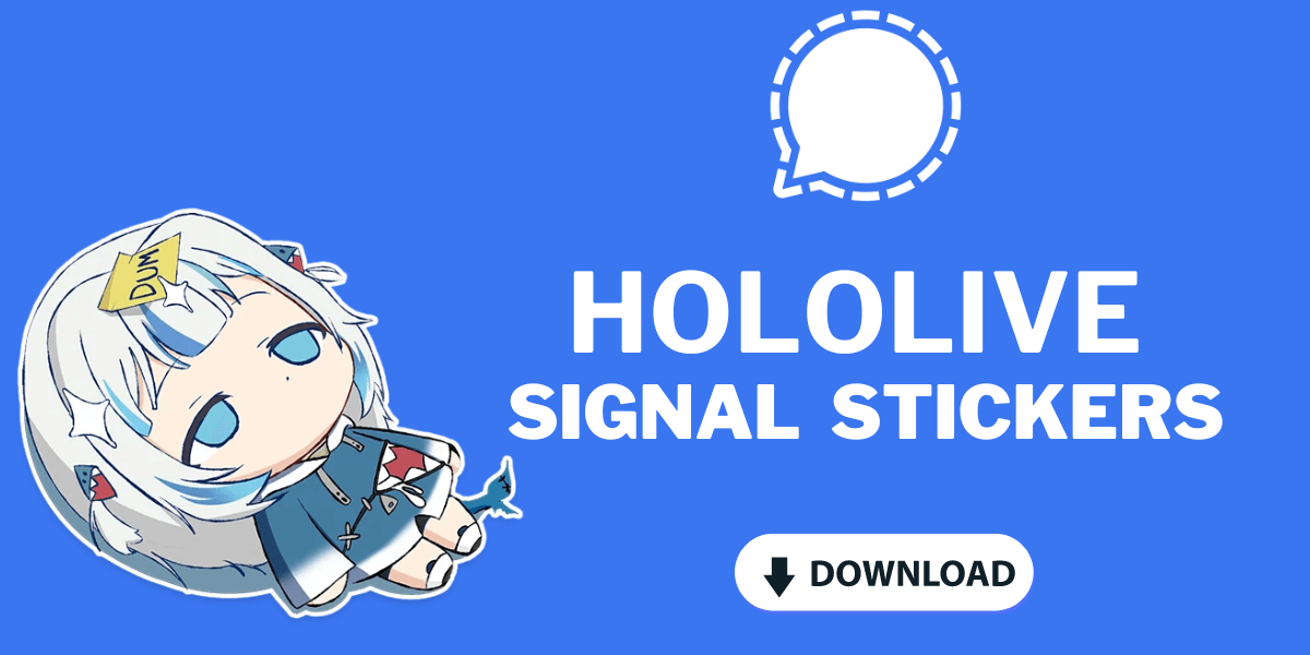 Hololive Signal Stickers