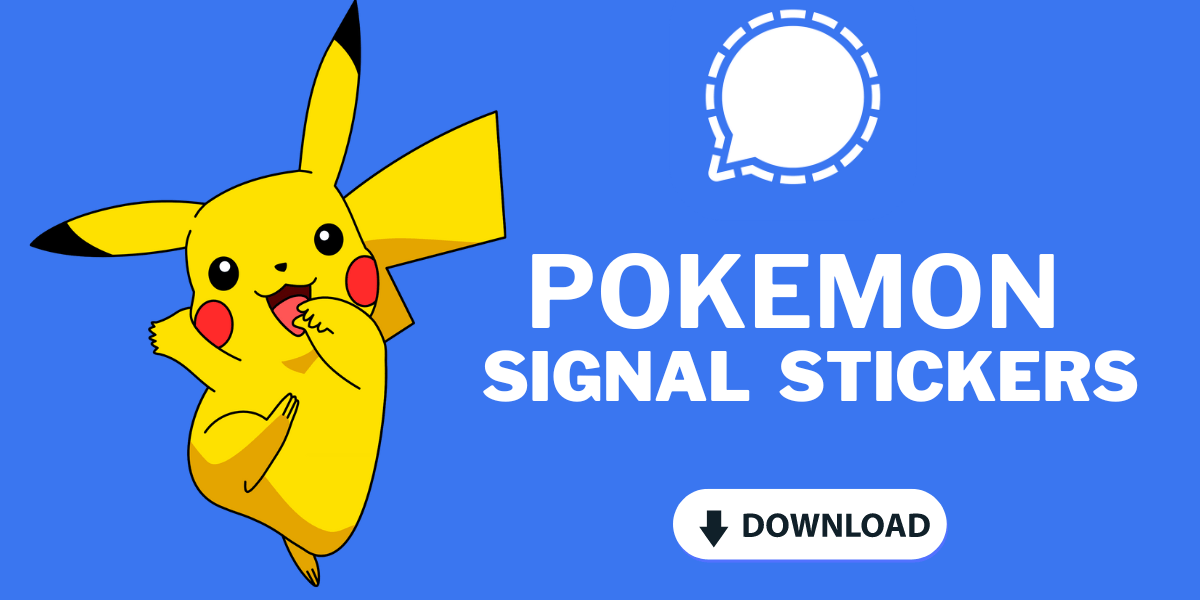 Pokemon Signal Stickers