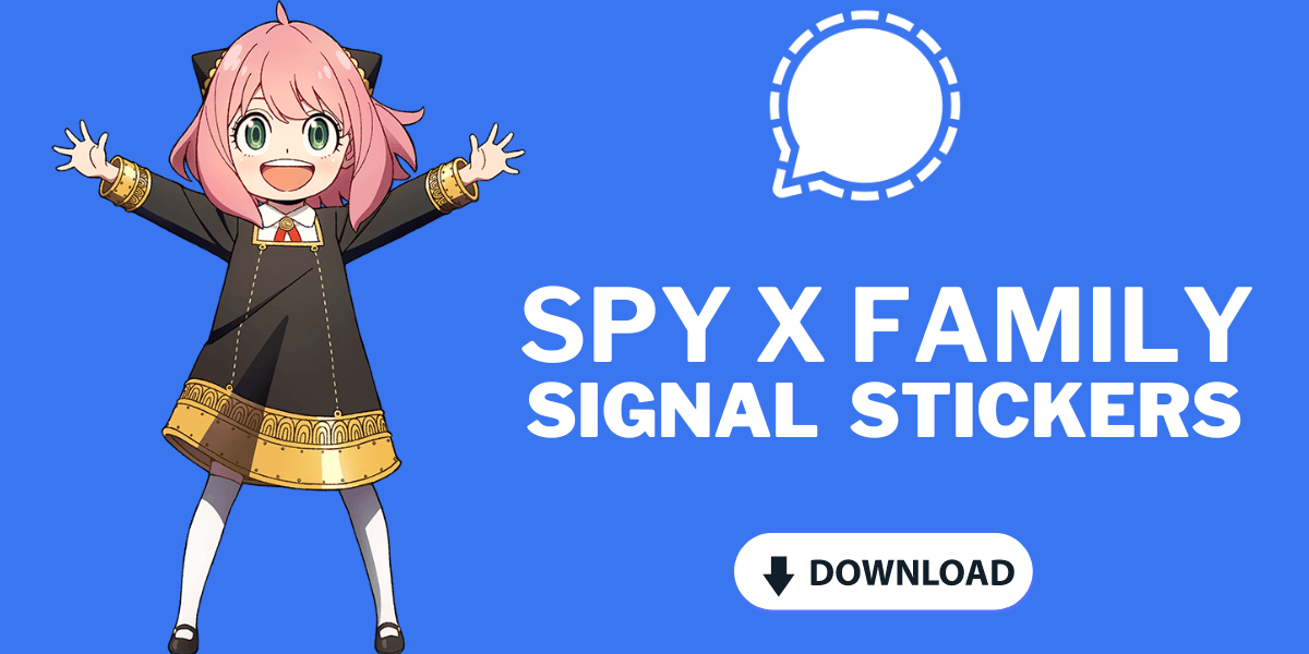 Spy X Family Signal Stickers