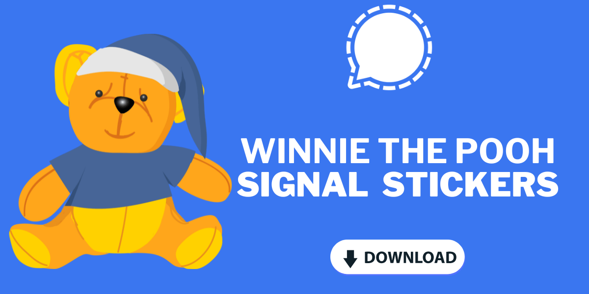 Winnie The Pooh Signal Stickers