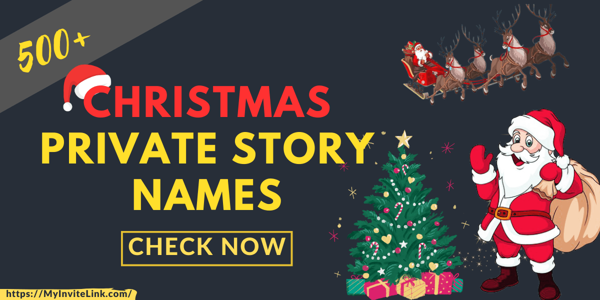 Christmas Private Story Names