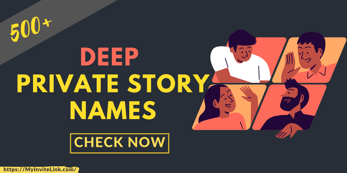 Deep Private Story Names
