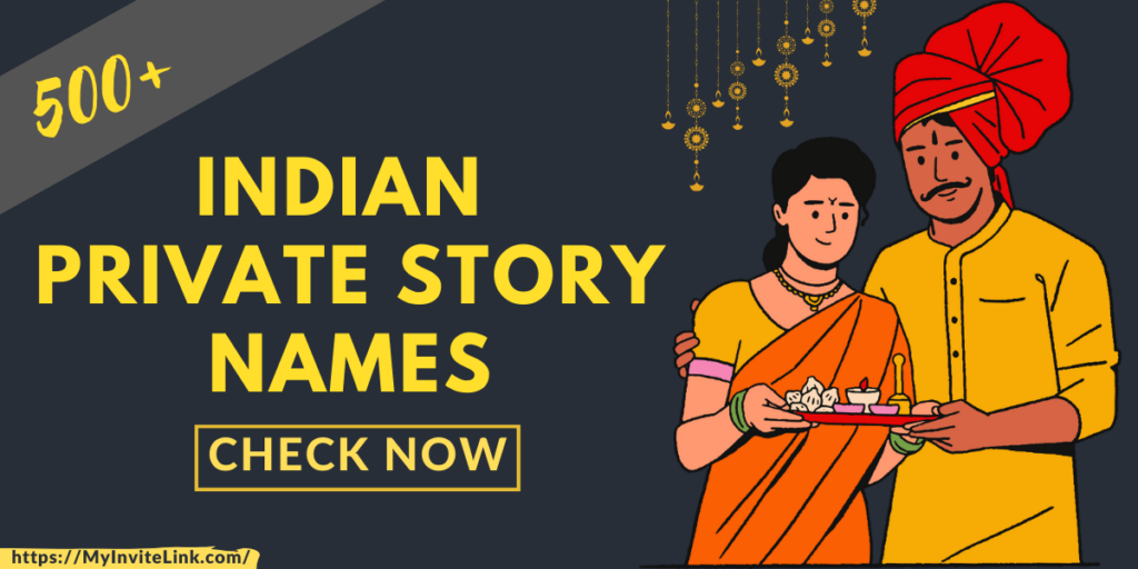 Indian Private Story Names