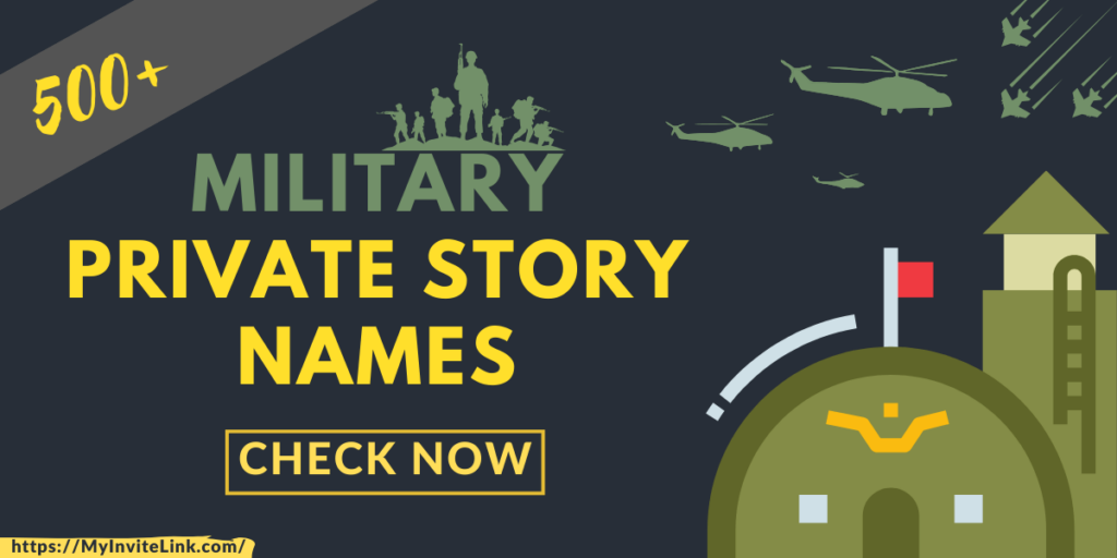 Military Private Story Names
