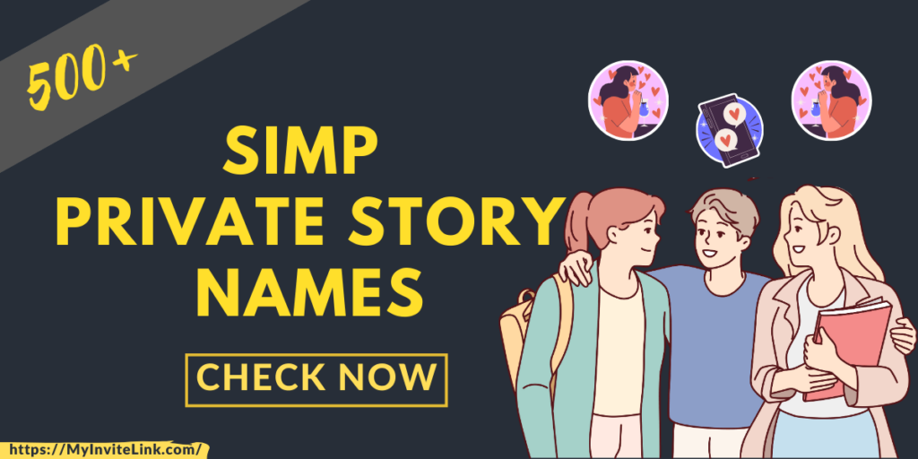 Simp Private Story Names