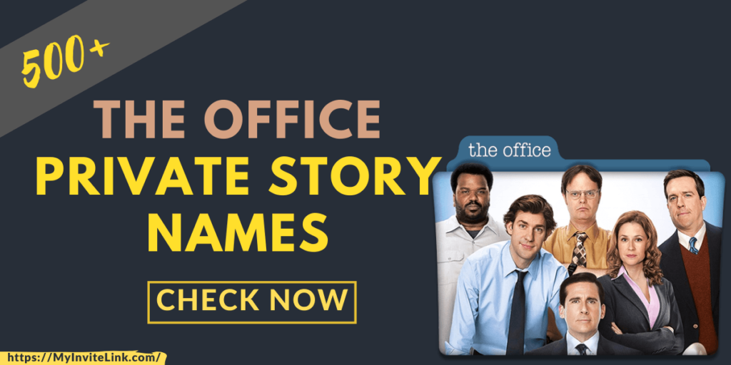 The Office Private Story Names