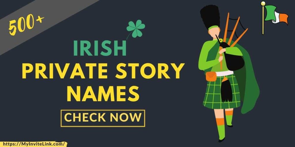 Irish Private Story Names