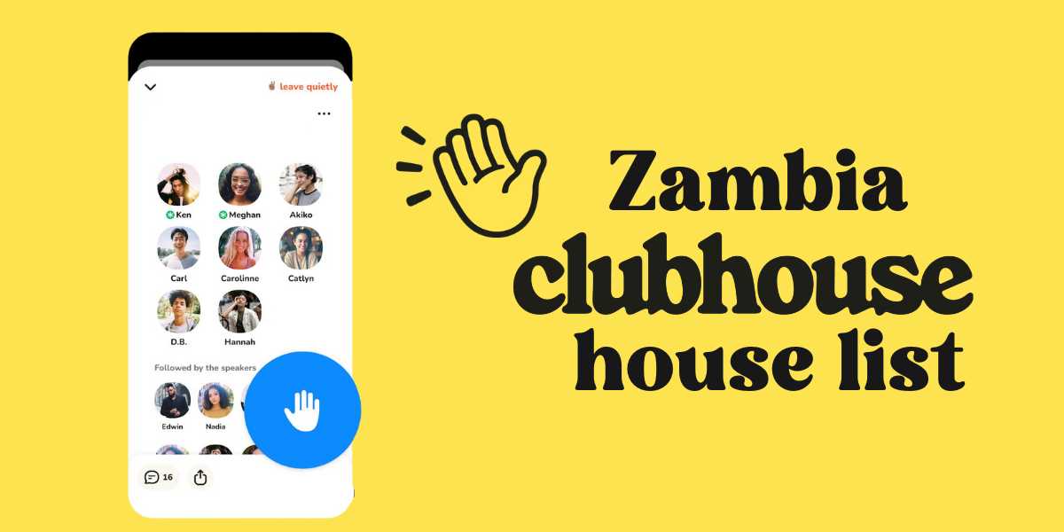 Zambia Clubhouse House List