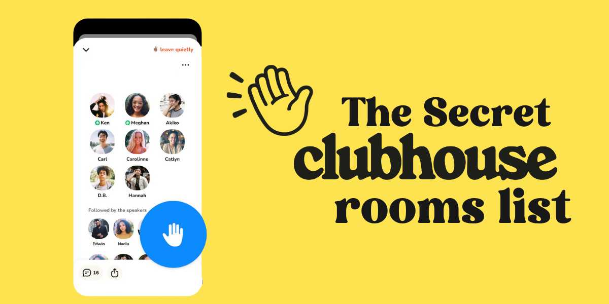 The Secret Clubhouse Rooms List
