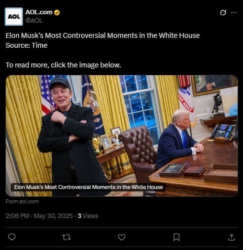 Elon Musk's Most Controversial Moments in the White House